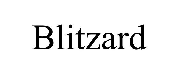 Trademark Logo BLITZARD