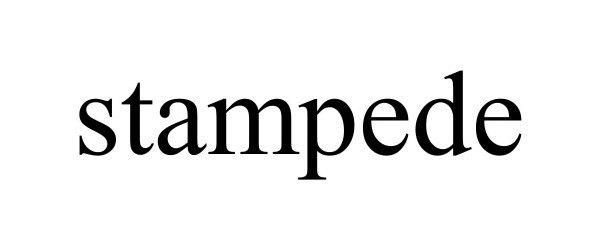 Trademark Logo STAMPEDE