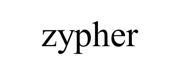 Trademark Logo ZYPHER