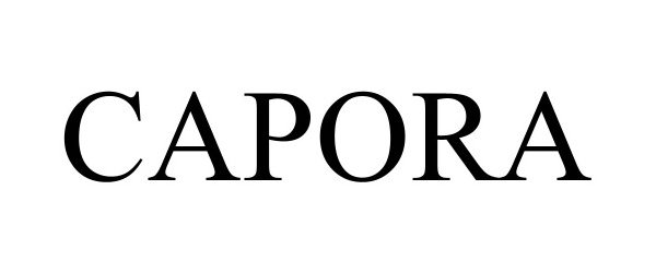 Trademark Logo CAPORA