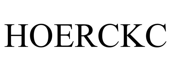 Trademark Logo HOERCKC