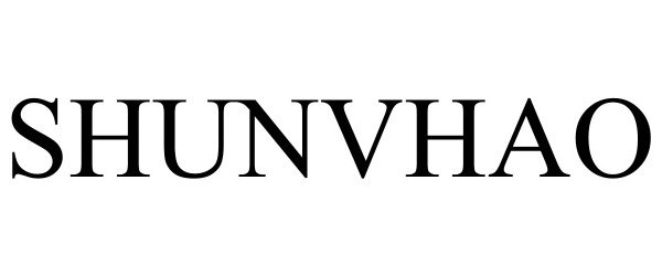 Trademark Logo SHUNVHAO