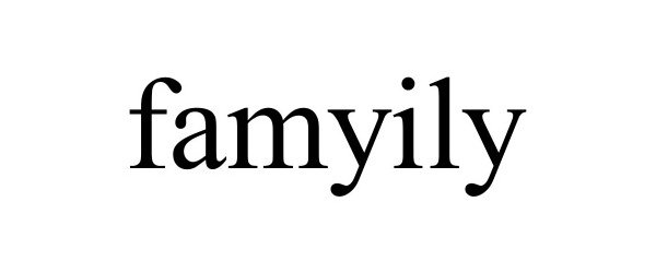 Trademark Logo FAMYILY