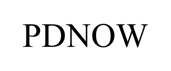 Trademark Logo PDNOW