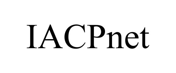 Trademark Logo IACPNET