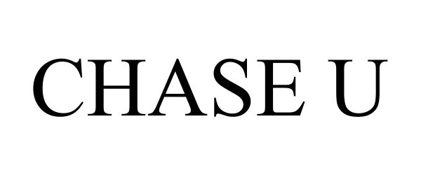 Trademark Logo CHASE U