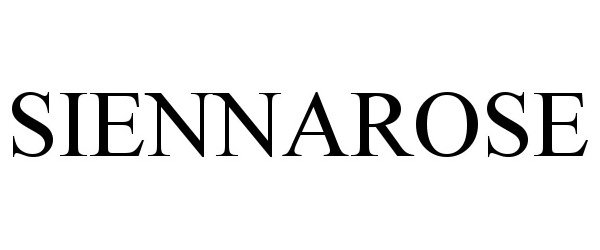Trademark Logo SIENNAROSE