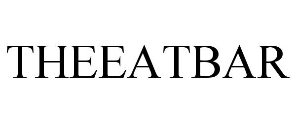 Trademark Logo THEEATBAR