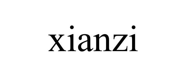 Trademark Logo XIANZI