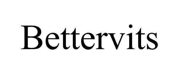 Trademark Logo BETTERVITS