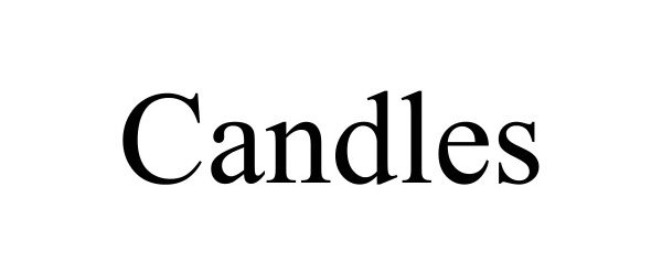 Trademark Logo CANDLES