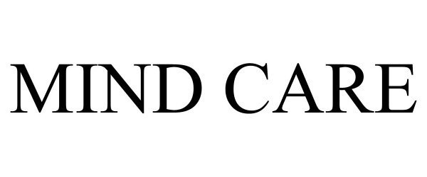 Trademark Logo MIND CARE