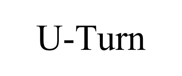 Trademark Logo U-TURN