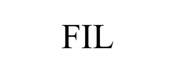 Trademark Logo FIL