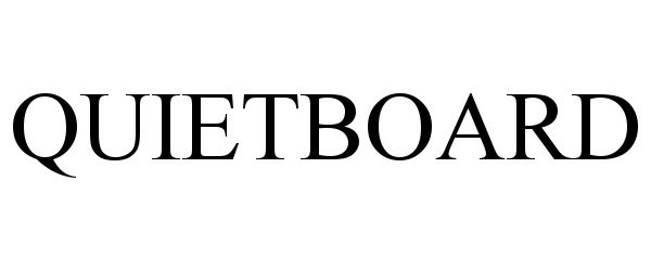 Trademark Logo QUIETBOARD