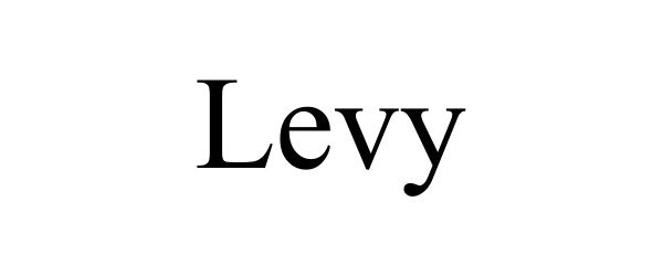 Trademark Logo LEVY