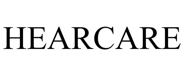 Trademark Logo HEARCARE