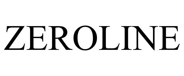 Trademark Logo ZEROLINE