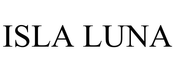 Trademark Logo ISLA LUNA