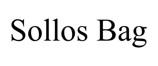 Trademark Logo SOLLOS BAG