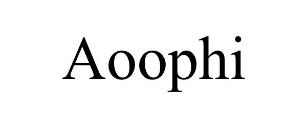  AOOPHI