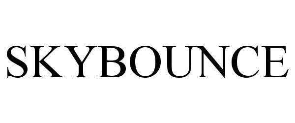 Trademark Logo SKYBOUNCE