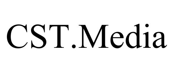 Trademark Logo CST.MEDIA