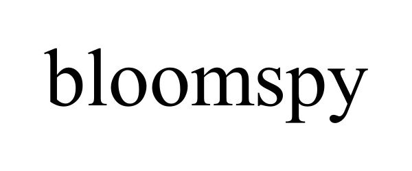 Trademark Logo BLOOMSPY