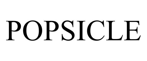 Trademark Logo POPSICLE