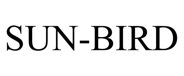 Trademark Logo SUN-BIRD