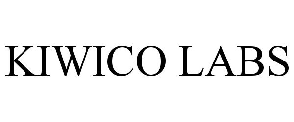 Trademark Logo KIWICO LABS