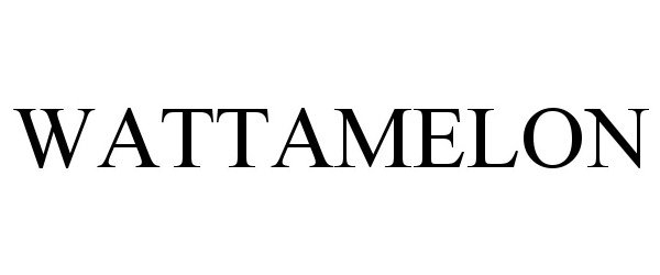 Trademark Logo WATTAMELON