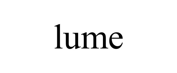 Trademark Logo LUME