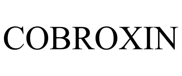 Trademark Logo COBROXIN