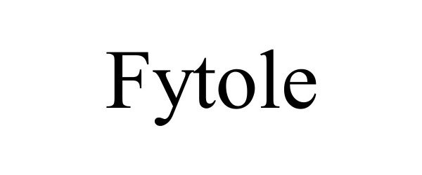 Trademark Logo FYTOLE