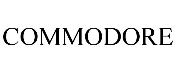 Trademark Logo COMMODORE