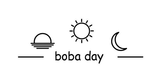 Trademark Logo BOBA DAY
