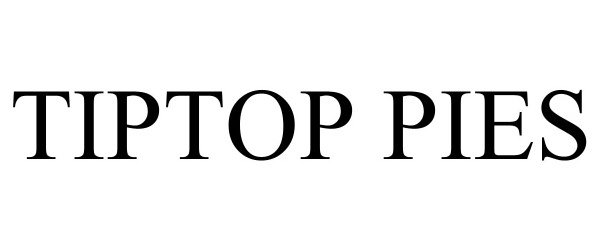 Trademark Logo TIPTOP PIES
