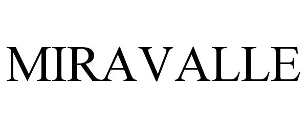 Trademark Logo MIRAVALLE