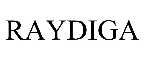 Trademark Logo RAYDIGA