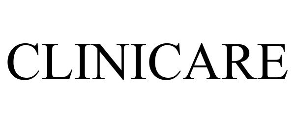 Trademark Logo CLINICARE
