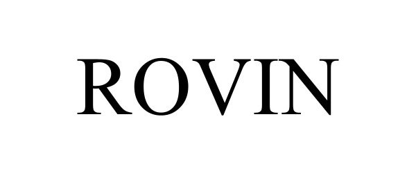 Trademark Logo ROVIN