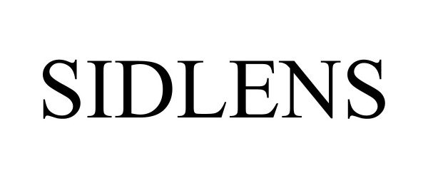 Trademark Logo SIDLENS