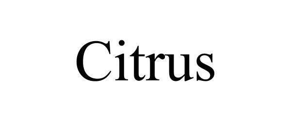 Trademark Logo CITRUS