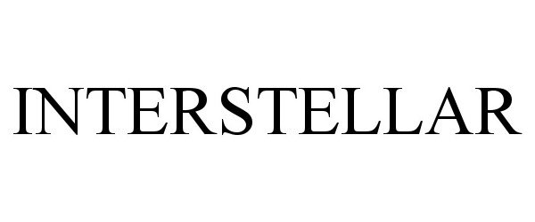 Trademark Logo INTERSTELLAR