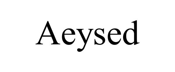 Trademark Logo AEYSED