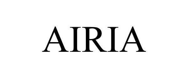 Trademark Logo AIRIA