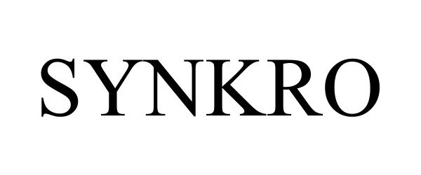 Trademark Logo SYNKRO