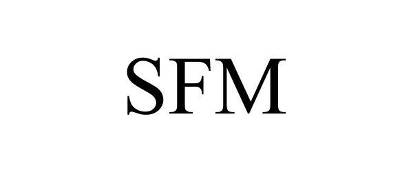 Trademark Logo SFM