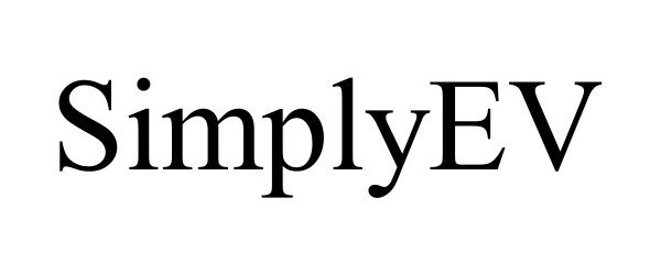 Trademark Logo SIMPLYEV
